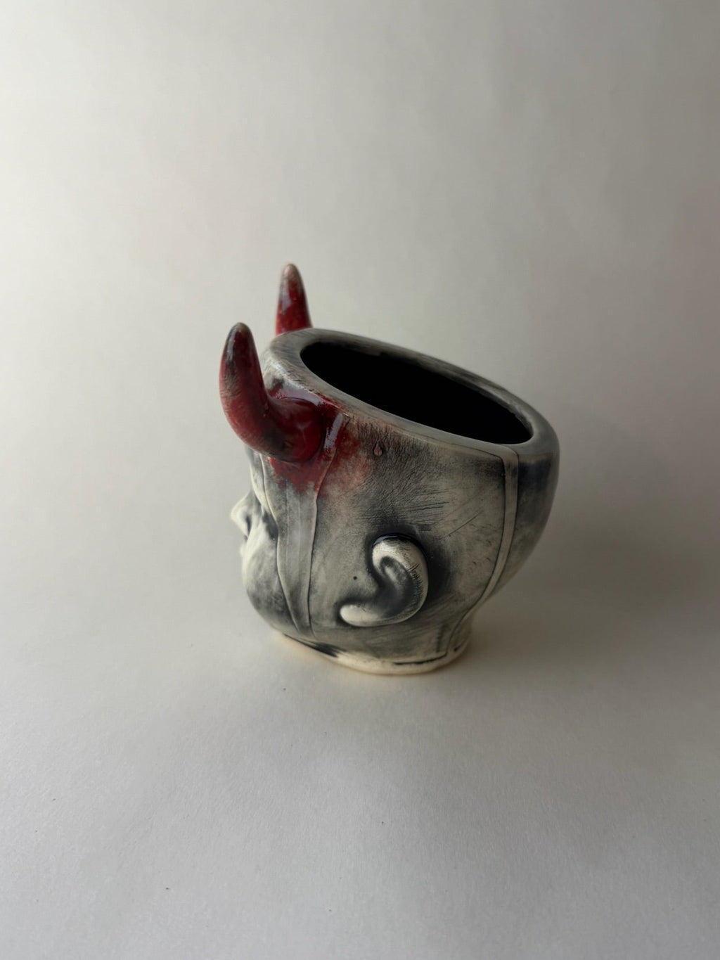 Horned Baby Doll Head