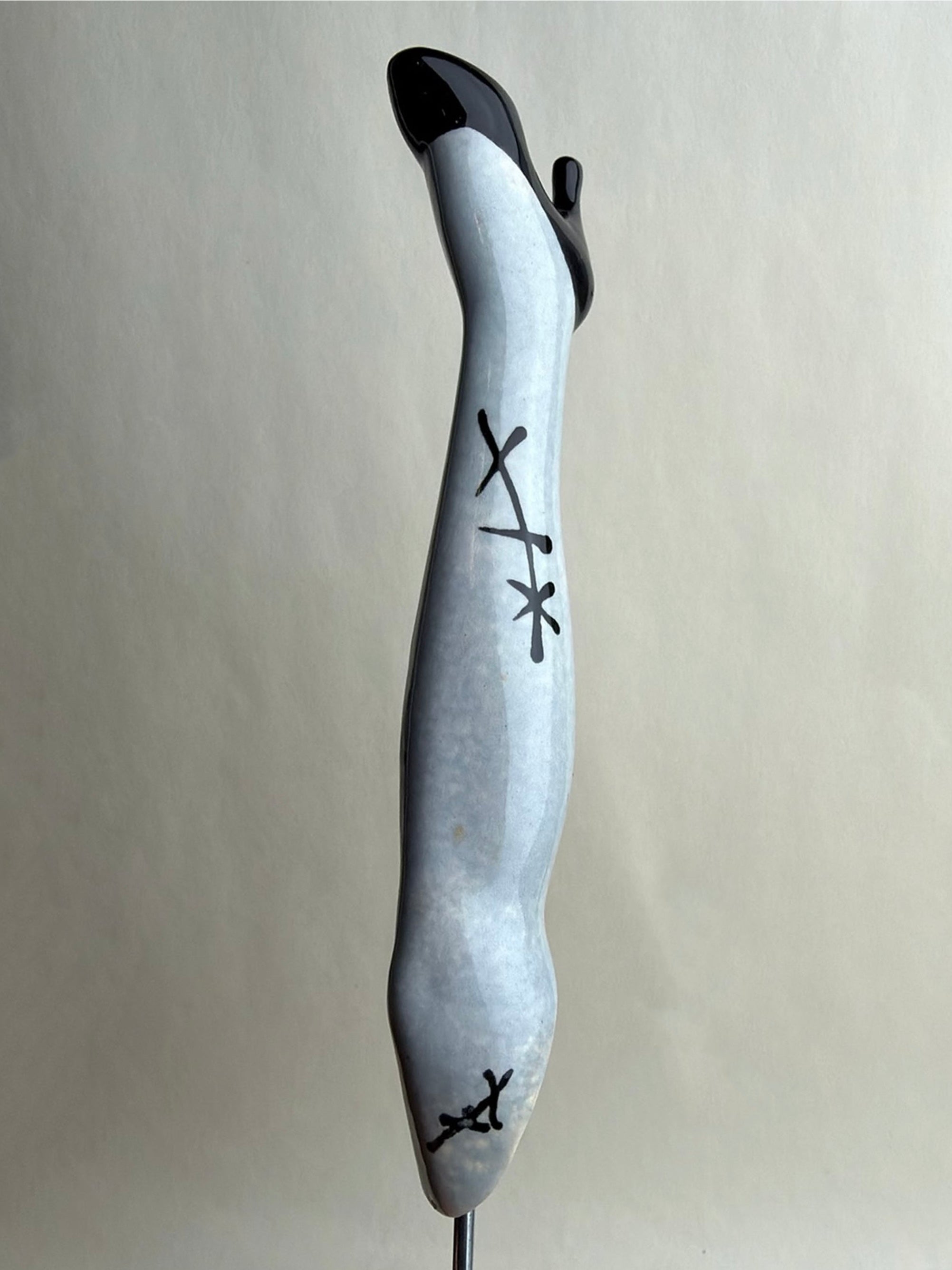 Zombie Female Leg Garden Plant Stake