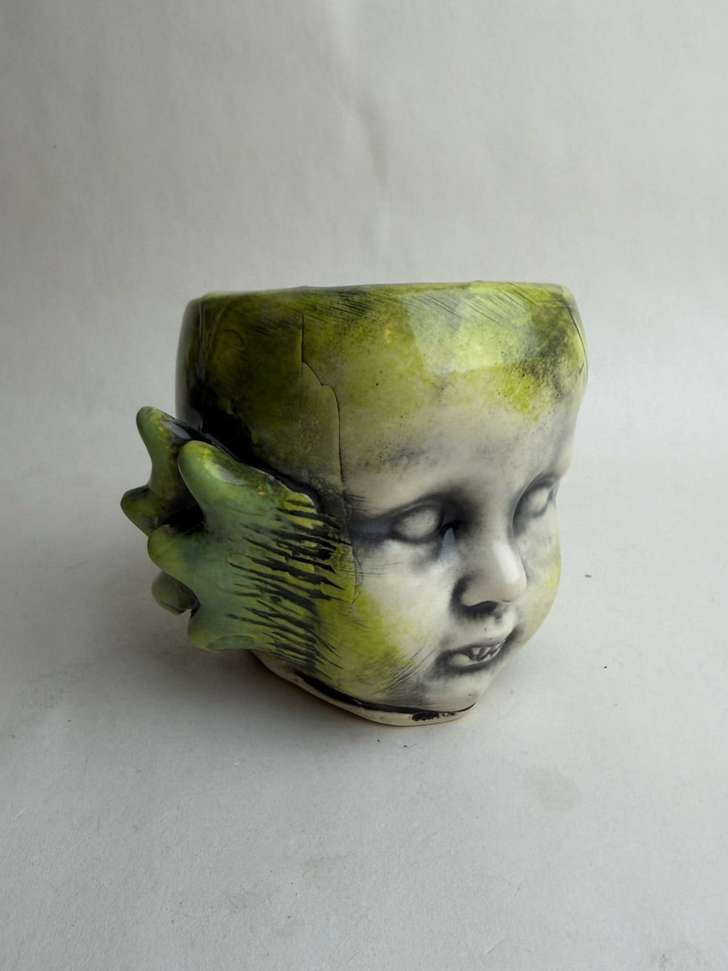 Creature Of The Black Lagoon Gill Man Baby Doll Head