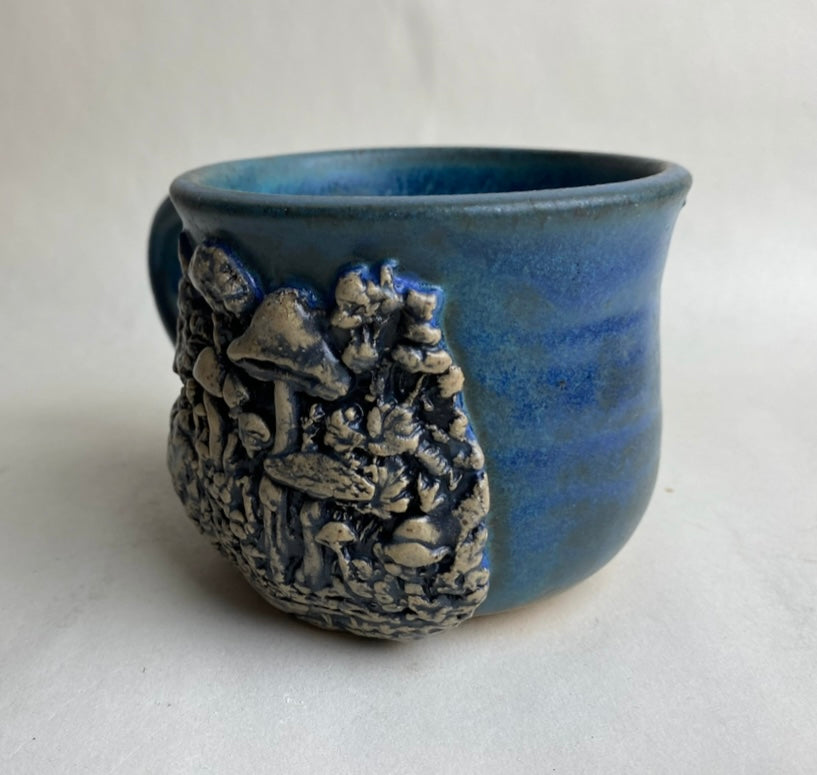 Mushroom Wheel Thrown Mug